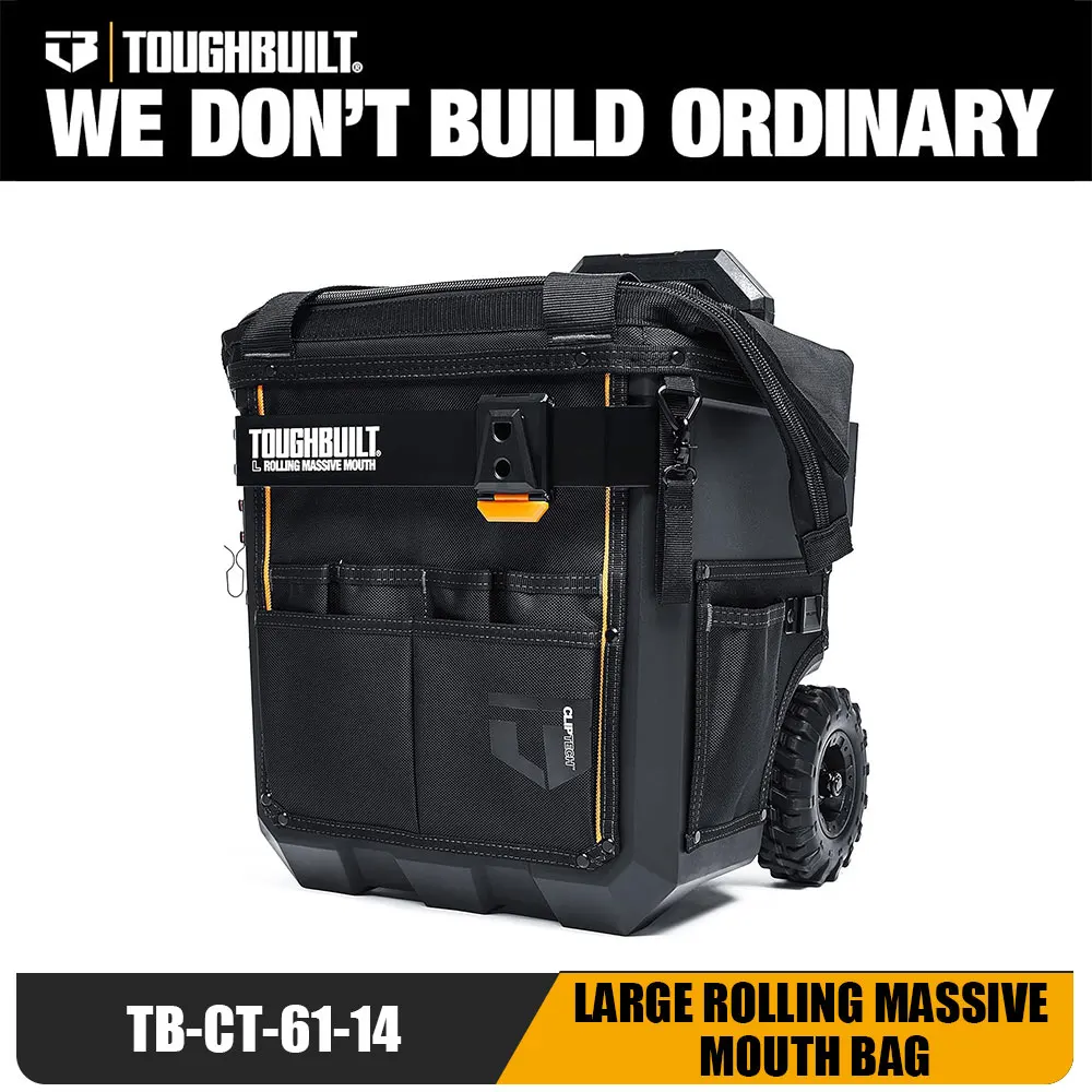 TOUGHBUILT TB-CT-61-14 Сумка для инструментов на колесиках Сверхмощная телескопическая ручка для хранения инструментов с колесами для строительных работ
TOUGHBUILT TB-CT-61-14 Сумка для инструментов на колесиках Сверхмощная телескопическая ручка для хранения инструментов с колесами для строительных работ