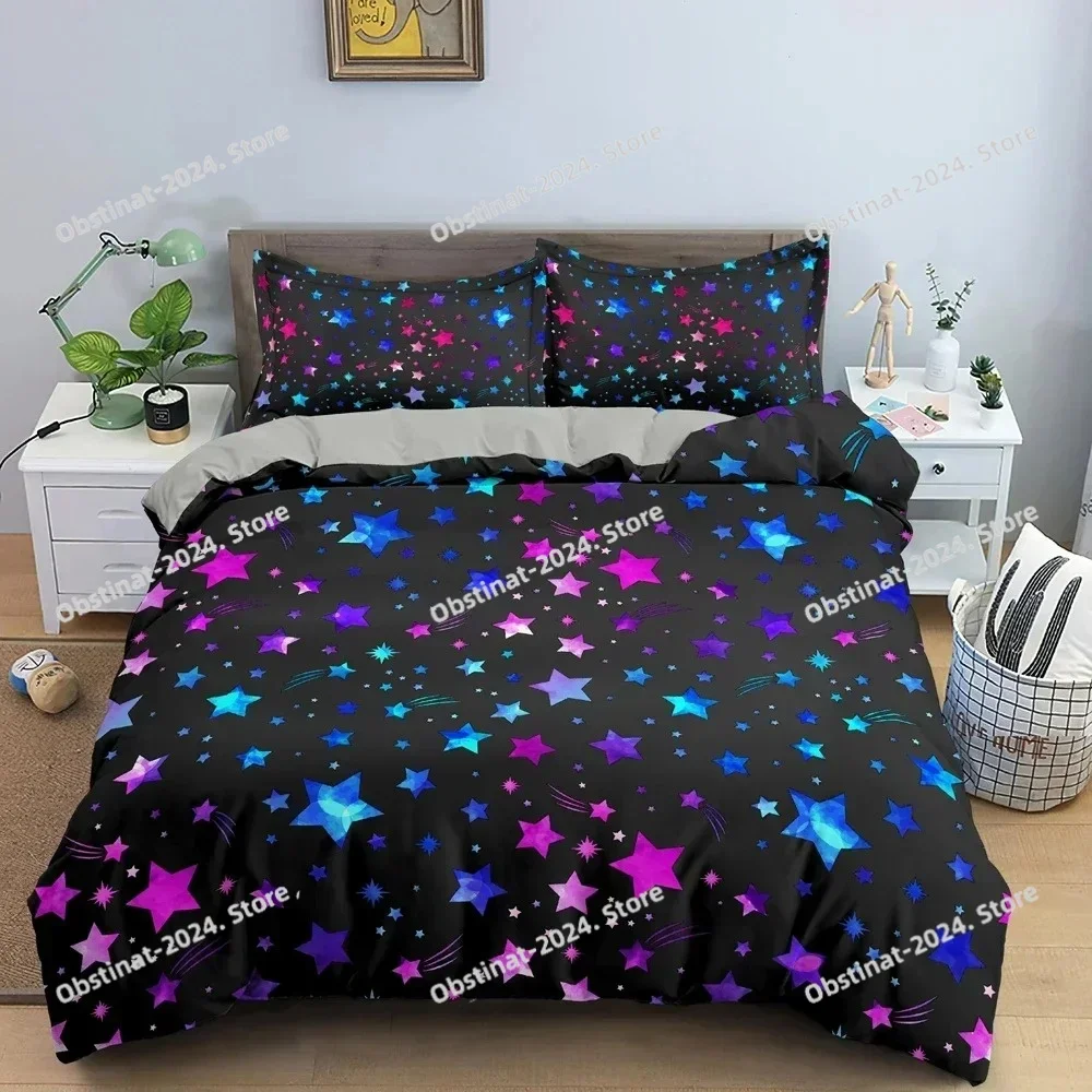 2025 Star Pattern Duvet Cover Colorful Stars Print Quilt Covers For Bedroom Single Twin Soft Queen King Bedding Set Home Decor
2025 Star Pattern Duvet Cover Colorful Stars Print Quilt Covers For Bedroom Single Twin Soft Queen King Bedding Set Home Decor