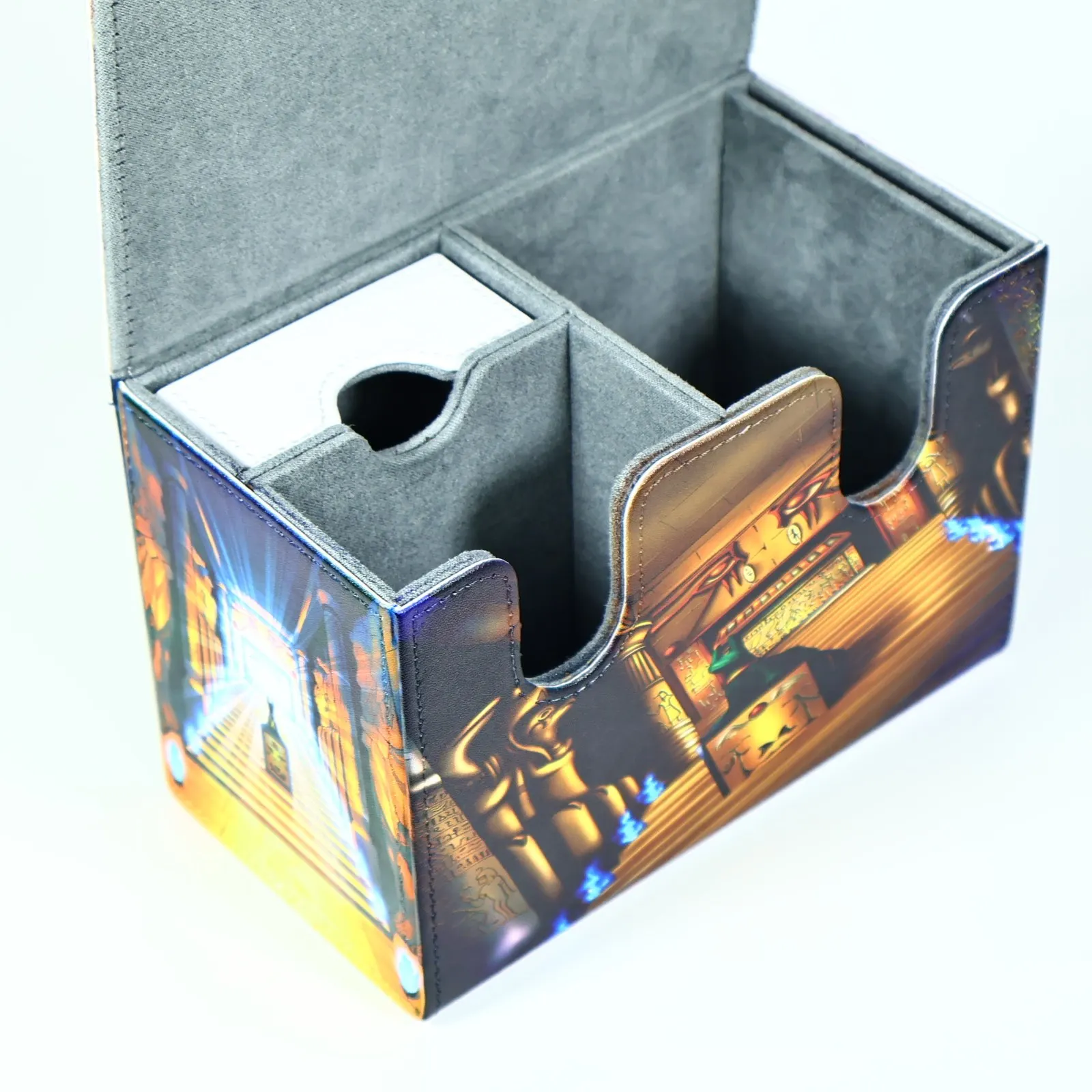 Yu-Gi-Oh! The Man with The Mark TCG Window Card Box OCG OPCG PTCG VG Leather Magnetic Game Card Double Layer Storage Box Gifts
Yu-Gi-Oh! The Man with The Mark TCG Window Card Box OCG OPCG PTCG VG Leather Magnetic Game Card Double Layer Storage Box Gifts