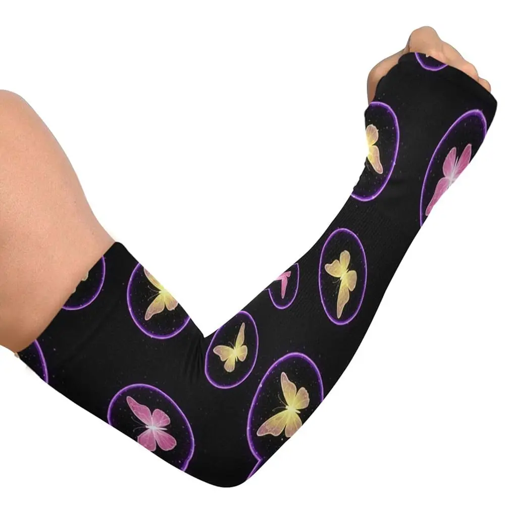 Gardening Arm Sleeves UV Sun Protection Cooling Arm Sleeves for Garden Farm Women Men with Thumb Hole
Gardening Arm Sleeves UV Sun Protection Cooling Arm Sleeves for Garden Farm Women Men with Thumb Hole
