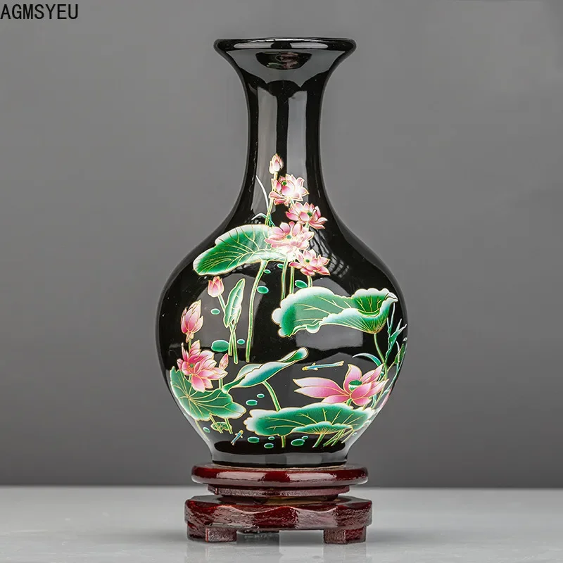 Modern Chinese Ceramic Vase 1pcs Living Room Water Culture Wealth Bamboo Flower Arrangement Dried Flower Vase Home Decoration
Modern Chinese Ceramic Vase 1pcs Living Room Water Culture Wealth Bamboo Flower Arrangement Dried Flower Vase Home Decoration