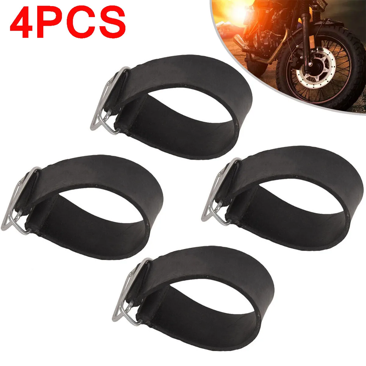 4Pcs Universal Motorcycle Scooters Battery Rubber Strap Motorcycle Battery Strap Battery Fixing Strap For Motorcycles Scooter
4Pcs Universal Motorcycle Scooters Battery Rubber Strap Motorcycle Battery Strap Battery Fixing Strap For Motorcycles Scooter