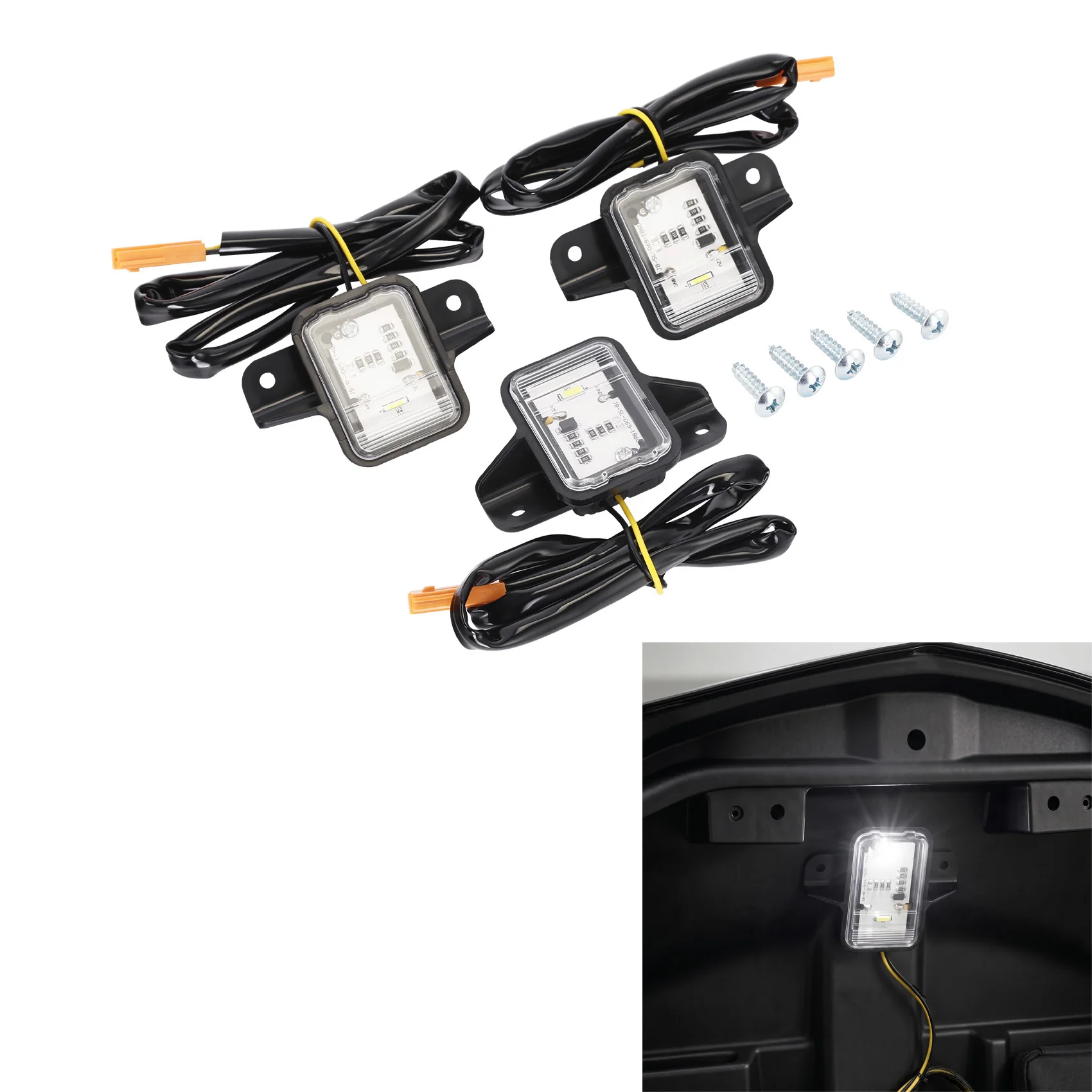 Rear LED Trunk Lights Lamps For Honda Gold Wing 1800 GL1800 Tour 2021-2025 2023
Rear LED Trunk Lights Lamps For Honda Gold Wing 1800 GL1800 Tour 2021-2025 2023