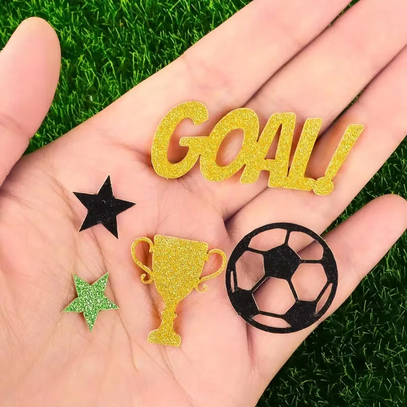 100Pcs Football Theme Glittering Confetti 2026 Football Boys Birthday Party Throw Scraps 2026 Soccer Game Match Decoration
100Pcs Football Theme Glittering Confetti 2026 Football Boys Birthday Party Throw Scraps 2026 Soccer Game Match Decoration
