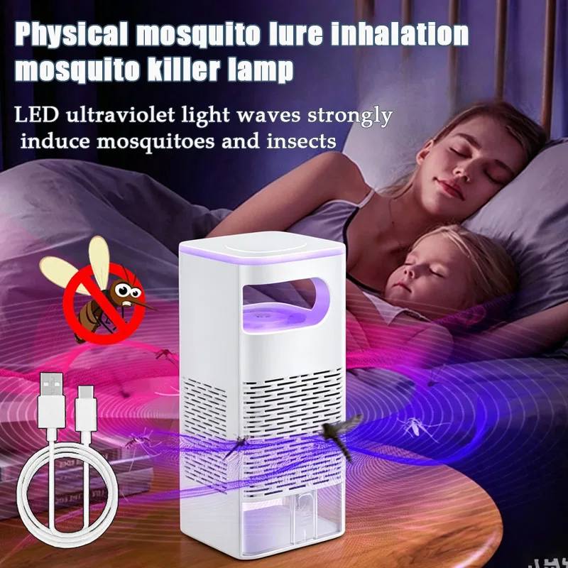 1 Piece USB LED Mosquito Repellent and Killer Physical Suction Fly Trap Lamp for Home Indoor Insect Catcher Device
1 Piece USB LED Mosquito Repellent and Killer Physical Suction Fly Trap Lamp for Home Indoor Insect Catcher Device