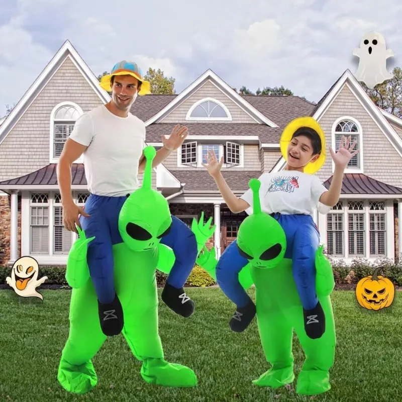 Double Couple Halloween Alien Inflatable Costume Adult Unisex Blow up Costume for Party Halloween Alien Inflatable Costume
Double Couple Halloween Alien Inflatable Costume Adult Unisex Blow up Costume for Party Halloween Alien Inflatable Costume