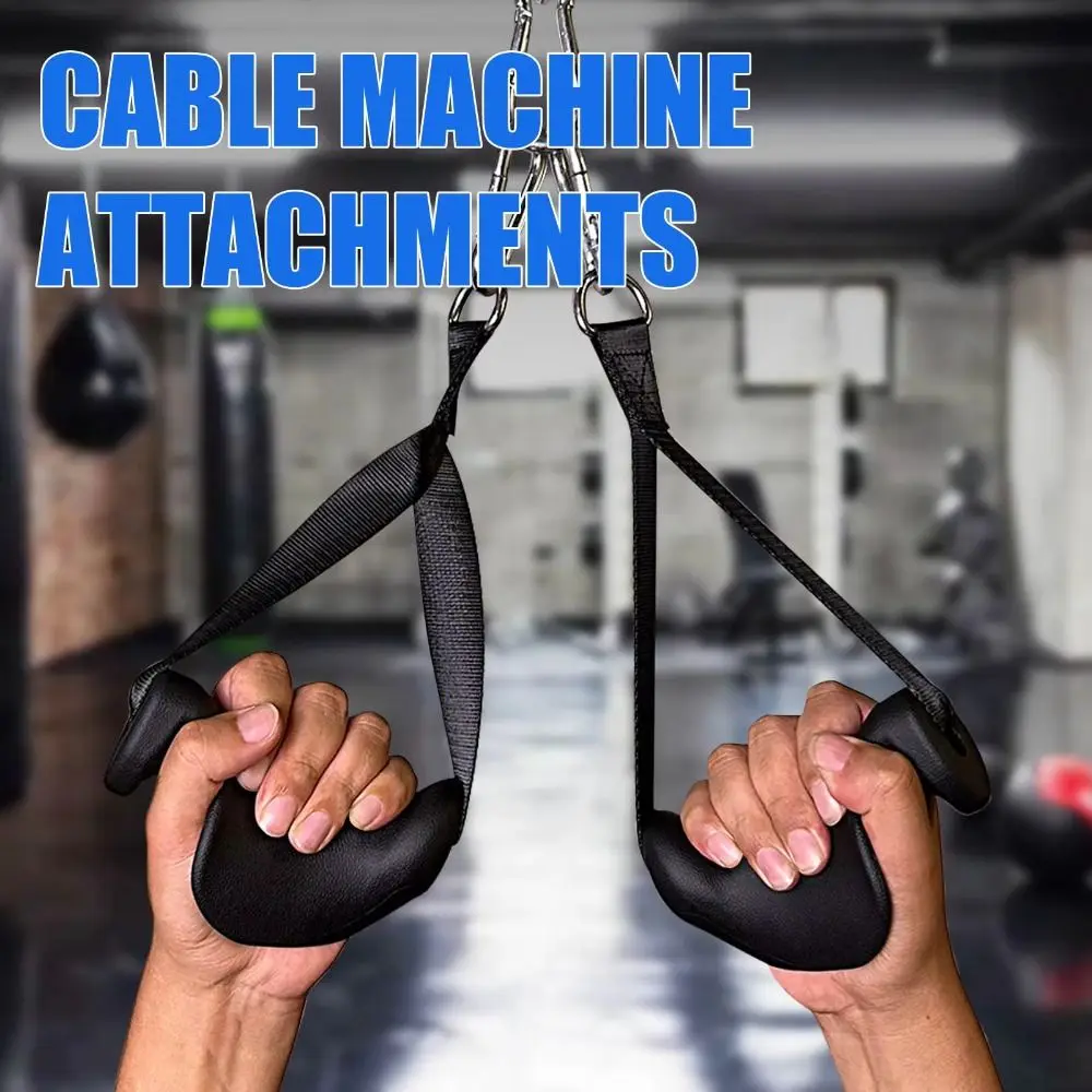 1 Pair Ergonomic Fitness Pull Rope Fits The Palm Rubber Grip Gantry Pull Rope Professional Anti-Slippery Gym Equipment Pull Rope
1 Pair Ergonomic Fitness Pull Rope Fits The Palm Rubber Grip Gantry Pull Rope Professional Anti-Slippery Gym Equipment Pull Rope