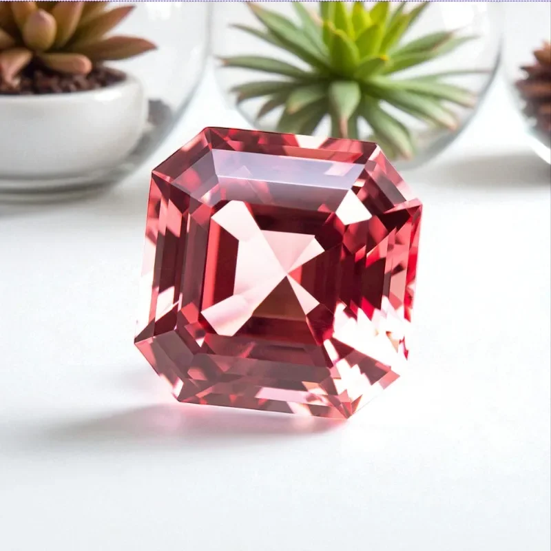 Hot Sale Lab Grown Padparadscha Asscher Cut Fire Lotus Color DIY Charms Jewelry Making Main Materials Selectable Certificate
Hot Sale Lab Grown Padparadscha Asscher Cut Fire Lotus Color DIY Charms Jewelry Making Main Materials Selectable Certificate