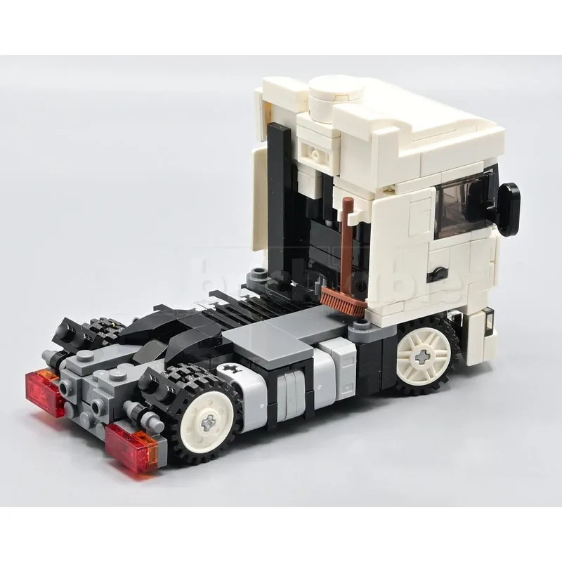 MOC-167942 New City Cargo Cab-Over Semi Truck Building Block Model, 355 Parts, Boys' Children Birthday and New Year Toy Gift
MOC-167942 New City Cargo Cab-Over Semi Truck Building Block Model, 355 Parts, Boys' Children Birthday and New Year Toy Gift