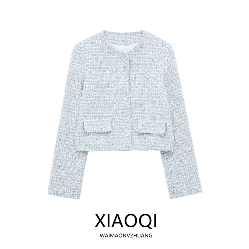 Spring 2024 Women's Faion Versatile Bead ort Jaet Straight Cut Regular Thin All-Match Design Premium Ladies Coat
Spring 2024 Women's Faion Versatile Bead ort Jaet Straight Cut Regular Thin All-Match Design Premium Ladies Coat