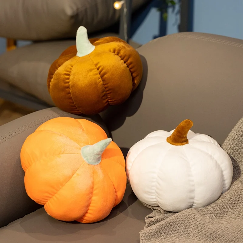 Autumn Harvest Pumpkin Stuffed Cushion, 3 Tone Orange Brown White Velvet Pumpkin Throw Pillow, Soft Huggable Decor Pillow.
Autumn Harvest Pumpkin Stuffed Cushion, 3 Tone Orange Brown White Velvet Pumpkin Throw Pillow, Soft Huggable Decor Pillow.
