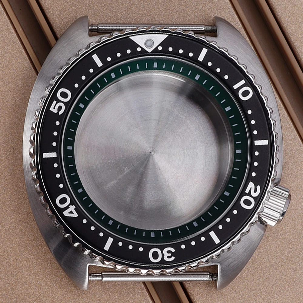 High Quality 45MM Silvery Watch Case Sapphire Glass Waterproof For Turtle Abalone Seiko NH34 NH35 NH36/38 Movt 28.5MM Dial Parts
High Quality 45MM Silvery Watch Case Sapphire Glass Waterproof For Turtle Abalone Seiko NH34 NH35 NH36/38 Movt 28.5MM Dial Parts
