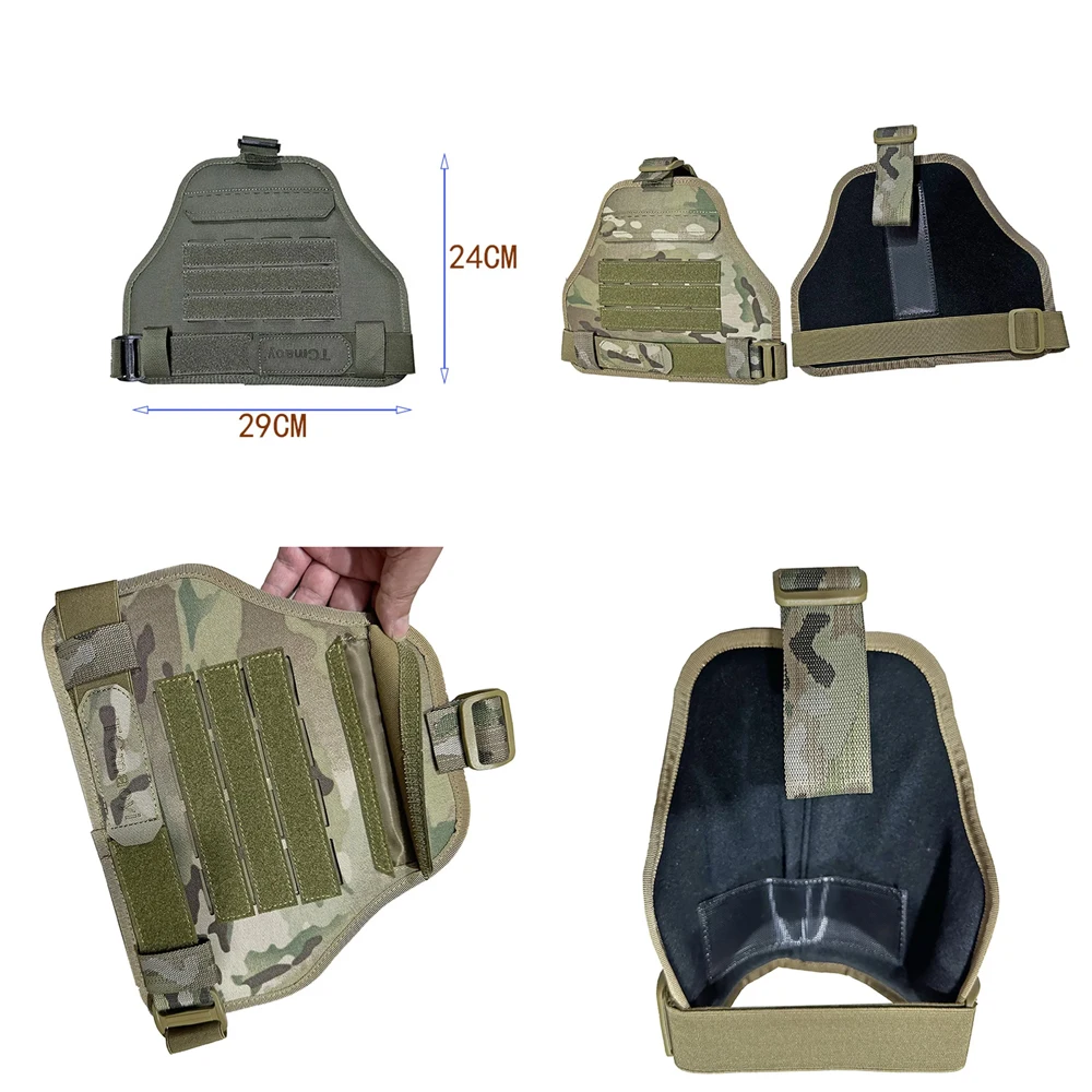 Universal shoulder guard tactical vest extension kit Tactical shoulder armor TC0227 Plate Carrier Shoulder Protection Pads
Universal shoulder guard tactical vest extension kit Tactical shoulder armor TC0227 Plate Carrier Shoulder Protection Pads