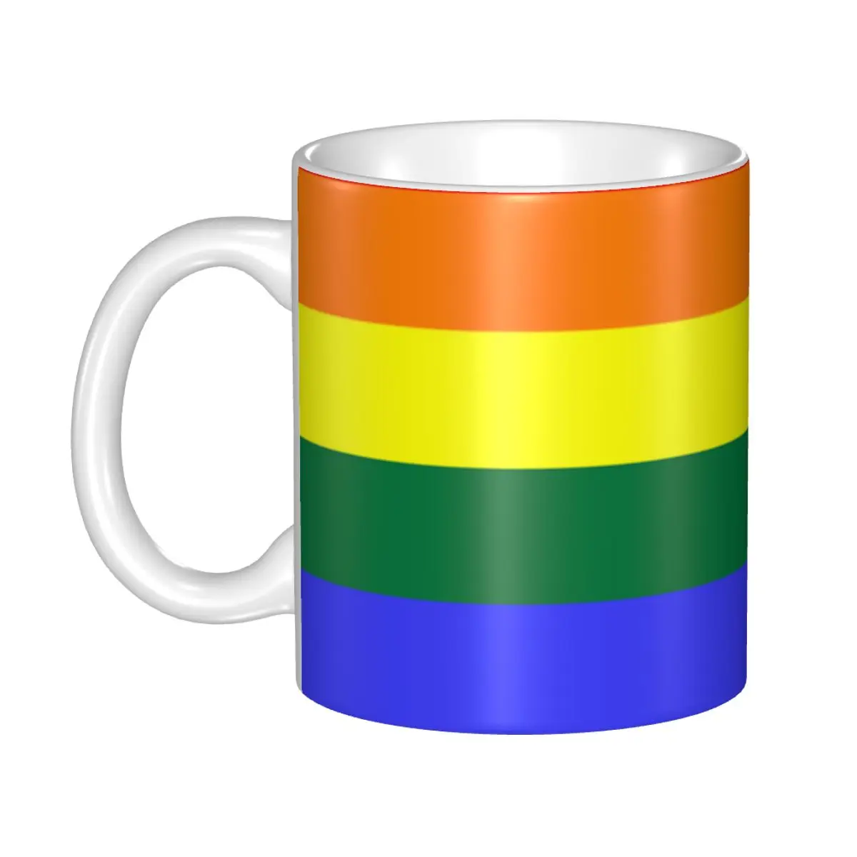 LGBT Rainbow Flag Mug Customized Coffee Ceramic Mug Creative Gift
LGBT Rainbow Flag Mug Customized Coffee Ceramic Mug Creative Gift