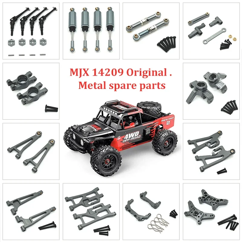 MJX Hyper Go 14209 14210 H14BM RC Car Metal Steering Cup Upper Lower Swing Arm Set Shock Tower Bracket Body Post Upgrade Parts
MJX Hyper Go 14209 14210 H14BM RC Car Metal Steering Cup Upper Lower Swing Arm Set Shock Tower Bracket Body Post Upgrade Parts