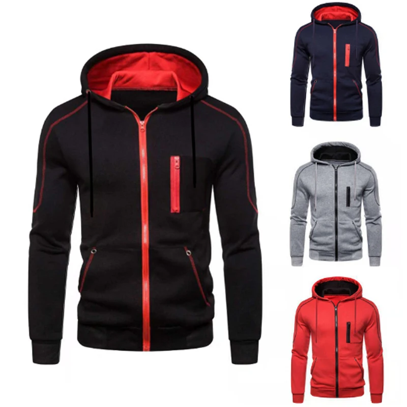 New Brand Men Fashion Jacket Zip Up Winter Hoodie Sweater High Street Coat Casual Sports Solid Color Hoodies Classic 2 Pcs Set
New Brand Men Fashion Jacket Zip Up Winter Hoodie Sweater High Street Coat Casual Sports Solid Color Hoodies Classic 2 Pcs Set