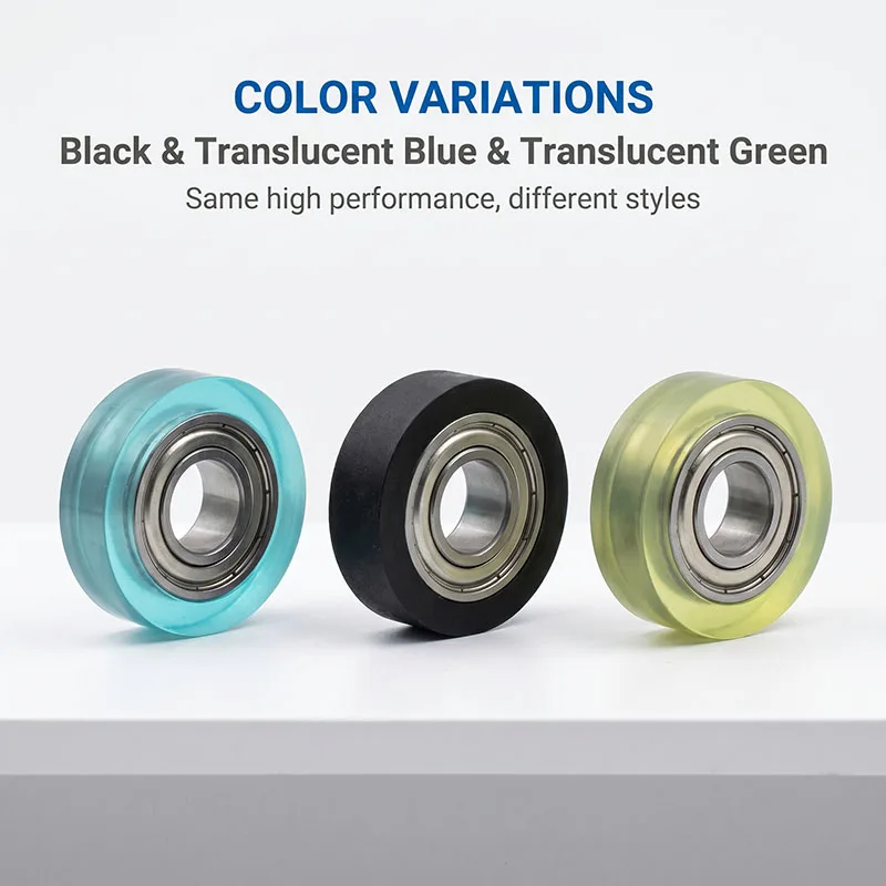 10pcs OD 10mm Bore 3mm Polyurethane PU Low Noise Vending Machine Bearing Roller 3x10x3 PU68310-3 Currency Count Machine Pulleys
10pcs OD 10mm Bore 3mm Polyurethane PU Low Noise Vending Machine Bearing Roller 3x10x3 PU68310-3 Currency Count Machine Pulleys