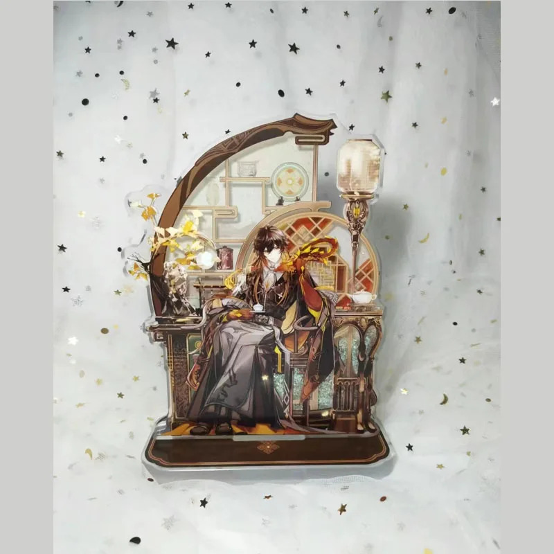 Anime Genshin Impact Zhongli Cosplay Standing Sign Acrylic Decoration Desktop Creation Ambitus Gift
Anime Genshin Impact Zhongli Cosplay Standing Sign Acrylic Decoration Desktop Creation Ambitus Gift