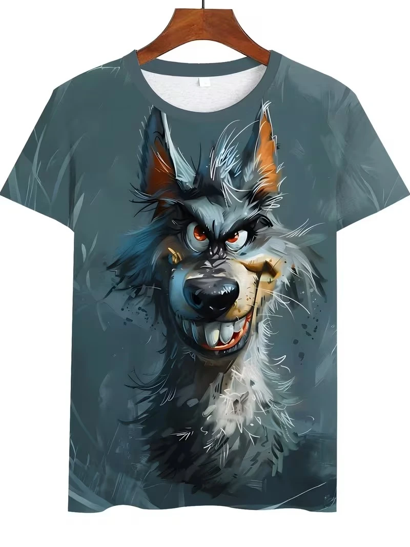 Unisex 2026 Cartoon Animal T Shirt Men Women Cat Dog Wolf Goat 3d Printed T Shirts For Casual Fashion Funny Shirt Y2k Tops Tees
Unisex 2026 Cartoon Animal T Shirt Men Women Cat Dog Wolf Goat 3d Printed T Shirts For Casual Fashion Funny Shirt Y2k Tops Tees