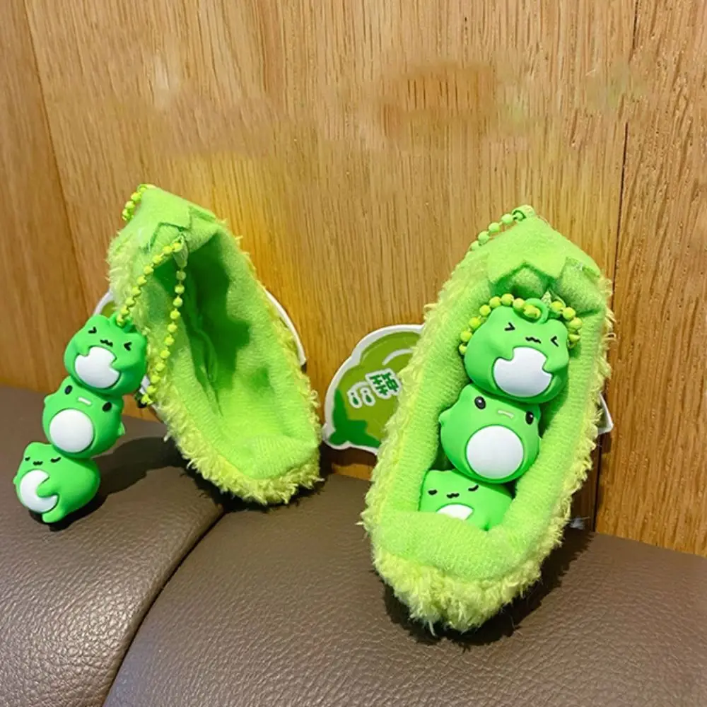 Lovely Removable Pea Doll Keychain Stuffed Fluffy Plush Frog Hanging Pendant Ins Cute Pea Frog Doll Keyring Female Lady Girl
Lovely Removable Pea Doll Keychain Stuffed Fluffy Plush Frog Hanging Pendant Ins Cute Pea Frog Doll Keyring Female Lady Girl