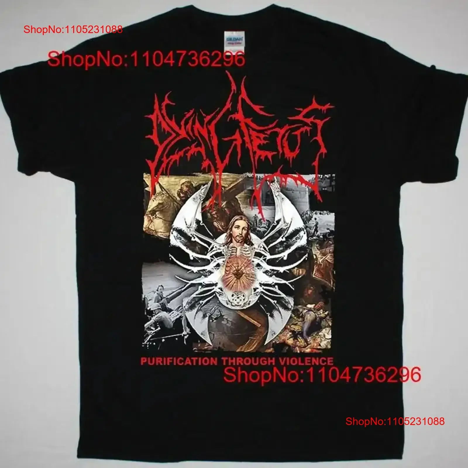 Футболка Dying Fetus «Purification Through Violence» для взрослых, размеры от S до 5XL, TN0218, винтажный стираный топ для повседневной носки, винтажный
Футболка Dying Fetus «Purification Through Violence» для взрослых, размеры от S до 5XL, TN0218, винтажный стираный топ для повседневной носки, винтажный