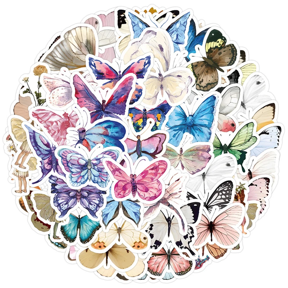 10/30/60pcs Cartoon Colorful Butterfly Graffiti Stickers Decal Scrapbook Laptop Guitar Fridge Phone Waterproof Sticker Kid Toy
10/30/60pcs Cartoon Colorful Butterfly Graffiti Stickers Decal Scrapbook Laptop Guitar Fridge Phone Waterproof Sticker Kid Toy
