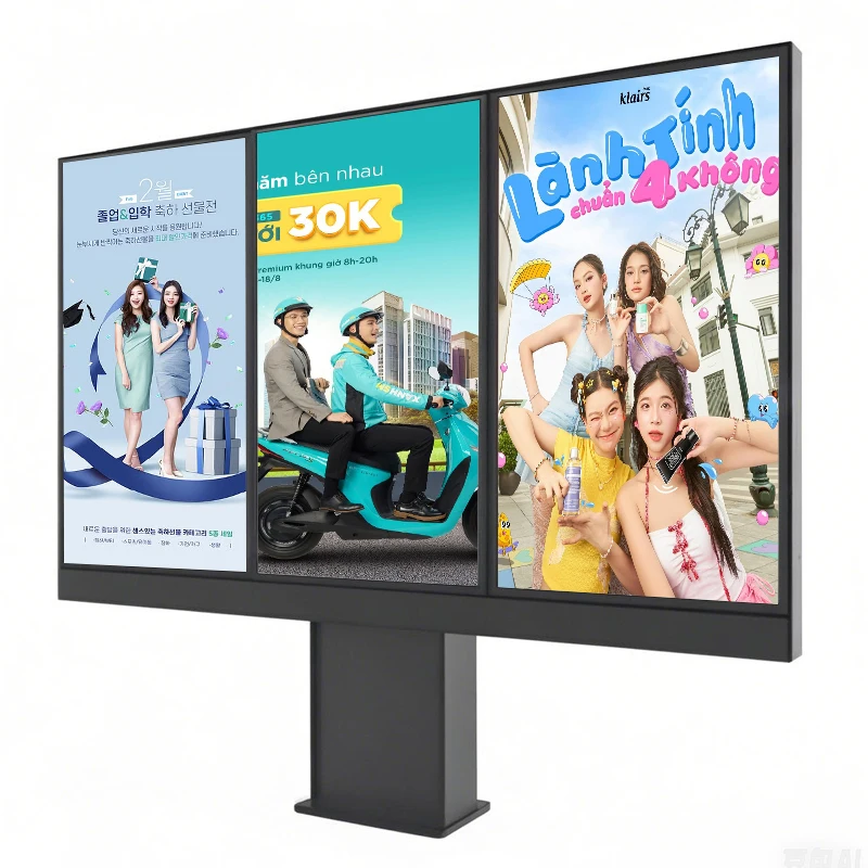 Открытый тройной экран TFT ЖК-дисплей, цифровые меню, приводной рекламный дисплей с гарантией 1 год
Открытый тройной экран TFT ЖК-дисплей, цифровые меню, приводной рекламный дисплей с гарантией 1 год