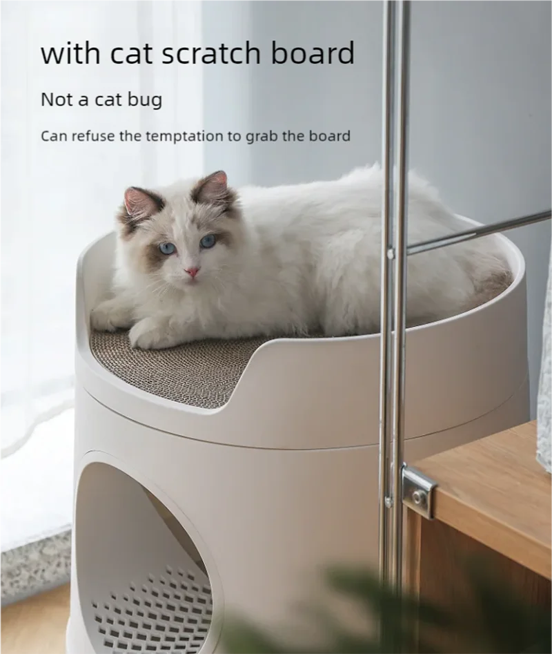 Cat Castle Combination Semi closed Drawer Cat litter Box Anti odor Cat Toilet Large Leak proof Sand
Cat Castle Combination Semi closed Drawer Cat litter Box Anti odor Cat Toilet Large Leak proof Sand