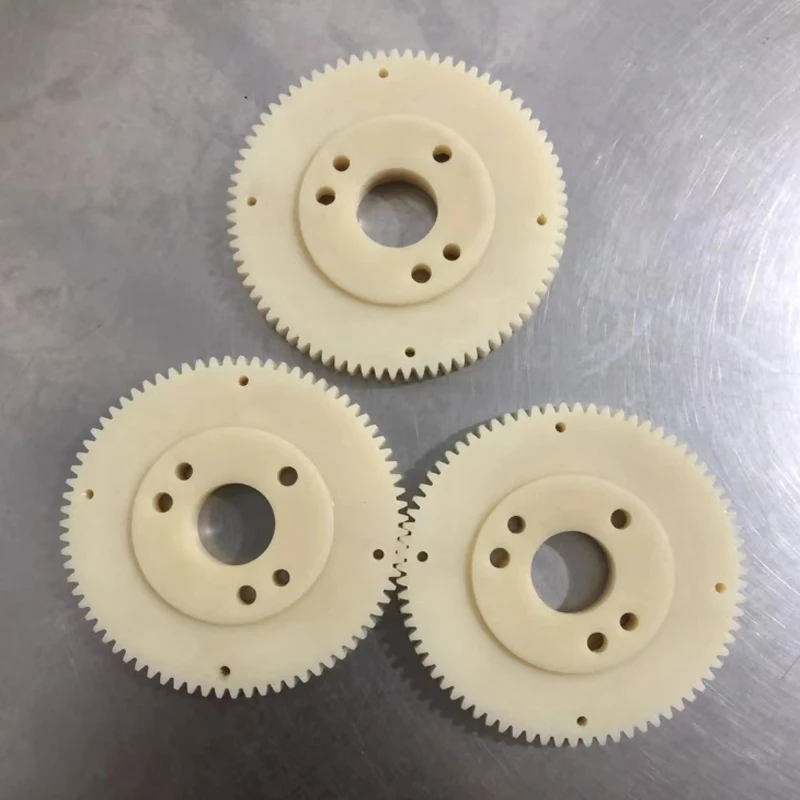 Customized CNC Machined Plastic Gears MC Nylon Material Durable Plastic Parts for Industrial Use
Customized CNC Machined Plastic Gears MC Nylon Material Durable Plastic Parts for Industrial Use