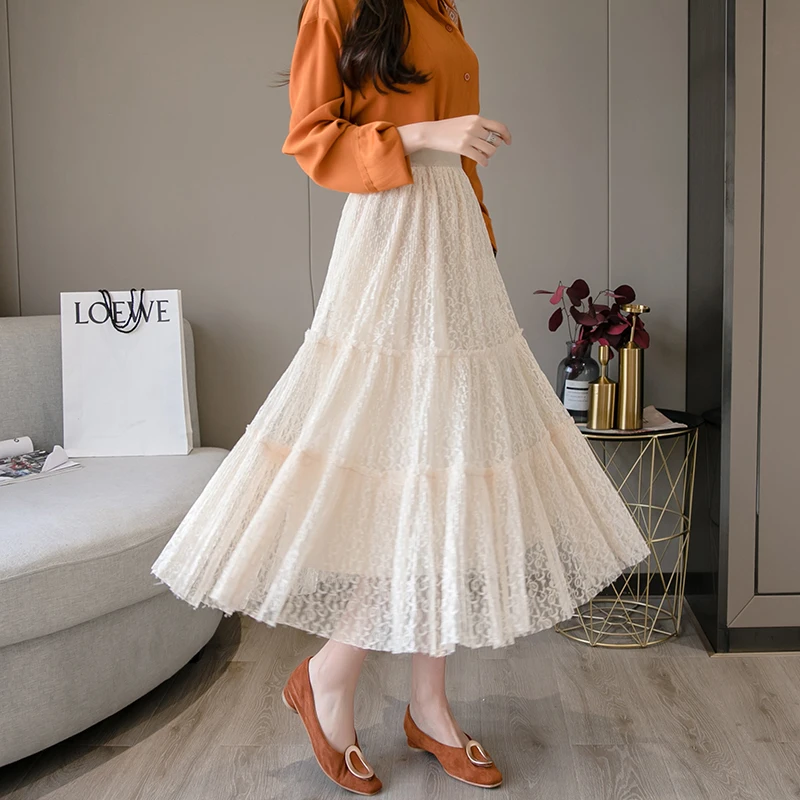 Ladies New Fashion Black Mesh Long Skirt Women Clothes Woman Casual OL Splicing Skirts Girls Cute Skirts Female Clothing BPy5109
Ladies New Fashion Black Mesh Long Skirt Women Clothes Woman Casual OL Splicing Skirts Girls Cute Skirts Female Clothing BPy5109