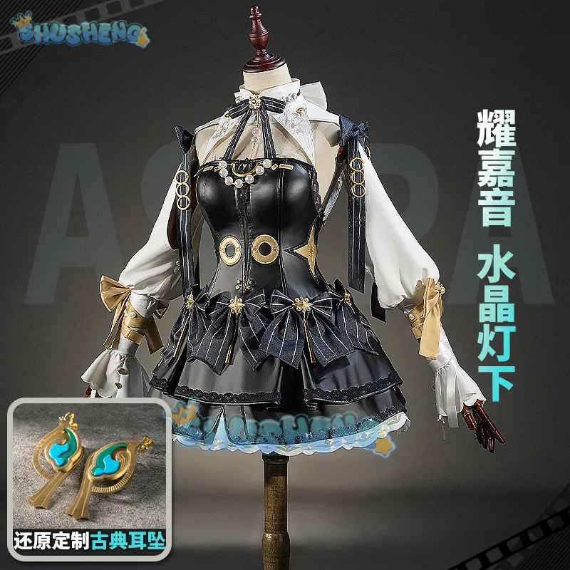 Zenless Zone Zero Astra Yao Cosplay Costume Black Dress Uniform Halloween Carnival Party Christmas Play Role Clothes Clothing
Zenless Zone Zero Astra Yao Cosplay Costume Black Dress Uniform Halloween Carnival Party Christmas Play Role Clothes Clothing