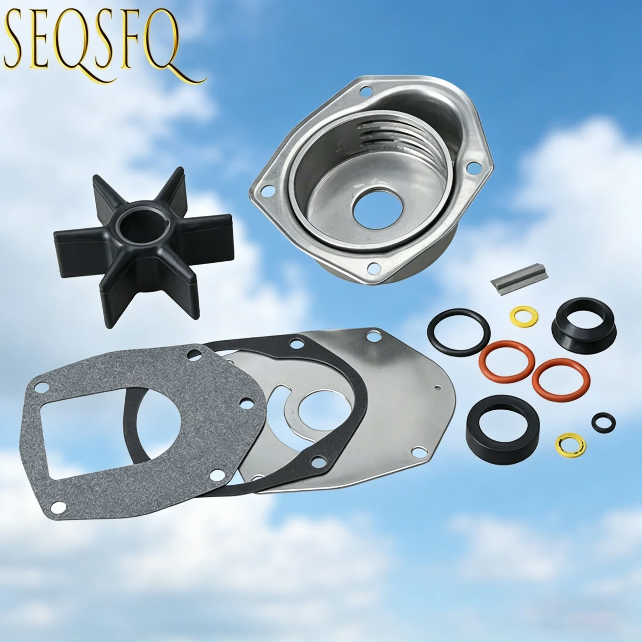Water Pump Impeller Repair Kit For Mercury 4-Stroke 40-115HP Outboard 817275A5 46-817275A5 46-817275Q05 Boat Motor
Water Pump Impeller Repair Kit For Mercury 4-Stroke 40-115HP Outboard 817275A5 46-817275A5 46-817275Q05 Boat Motor