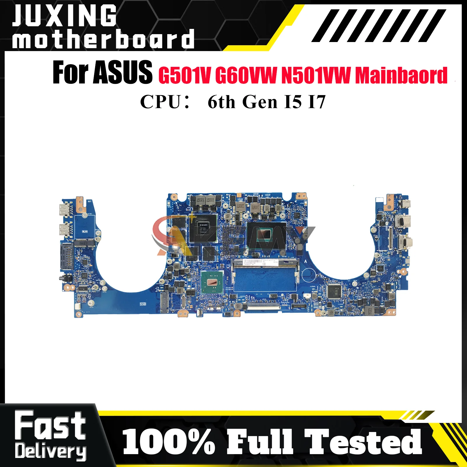 N501VW Laptop Motherboard For ASUS ROG N501V G501V N501VW Notebook Mainboard With I5 I7 CPU 100% tests OK fast shipping stk
N501VW Laptop Motherboard For ASUS ROG N501V G501V N501VW Notebook Mainboard With I5 I7 CPU 100% tests OK fast shipping stk