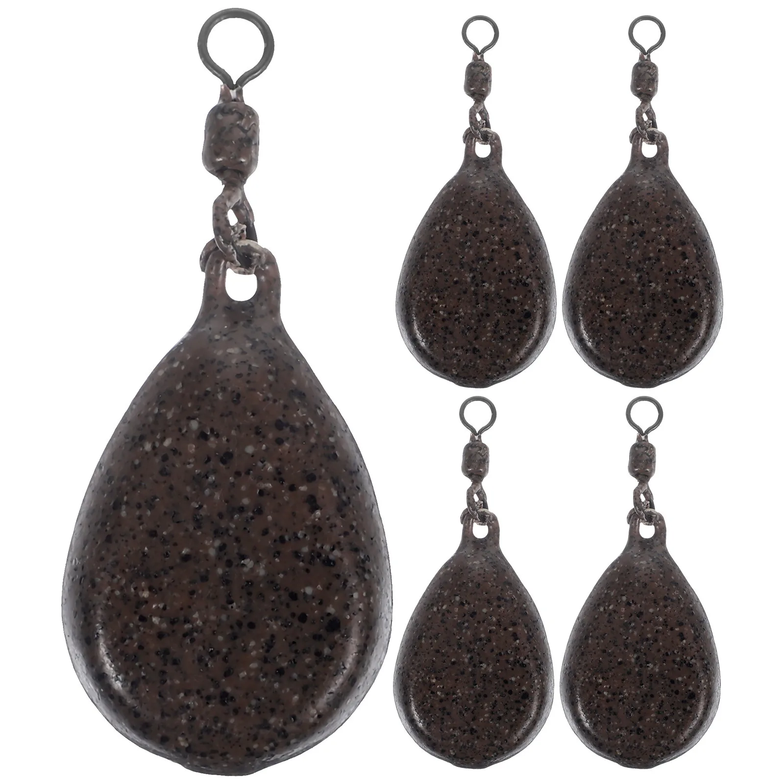 5pcs For Angling Iron Sinkers With Rings Sinkers Tackle Gear Fishing Weights Fishing Weights
5pcs For Angling Iron Sinkers With Rings Sinkers Tackle Gear Fishing Weights Fishing Weights