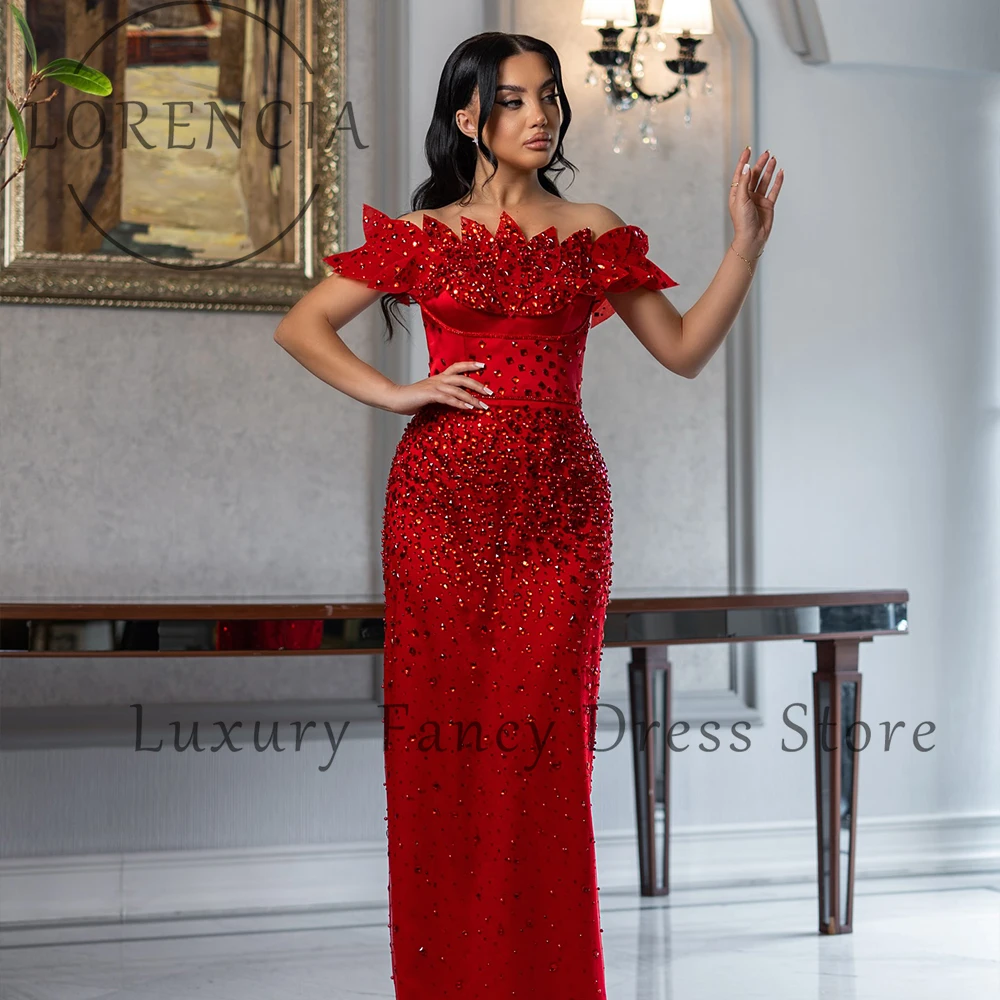 Dubai 3D Ornaments Crystal Prom Dresses Straight Glitter Dinner Party Gowns Customized Sleeveless Sparkly robe de soiree dubaï
Dubai 3D Ornaments Crystal Prom Dresses Straight Glitter Dinner Party Gowns Customized Sleeveless Sparkly robe de soiree dubaï