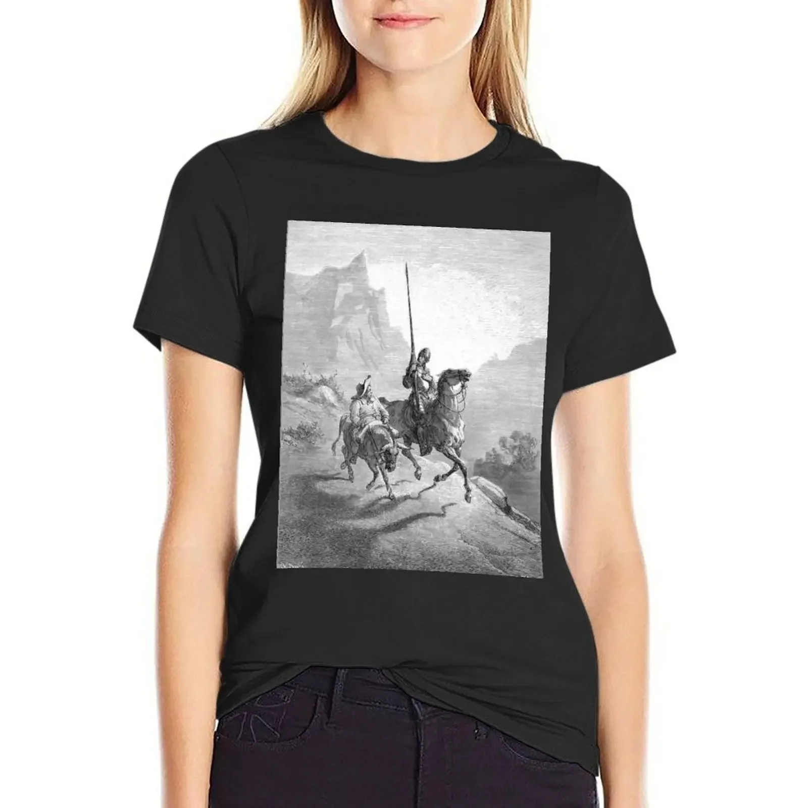 Don Quixote And Sancho Setting Out Gustave Dore 1863 T-Shirt korean fashion shirts graphic tees summer clothes womans clothing
Don Quixote And Sancho Setting Out Gustave Dore 1863 T-Shirt korean fashion shirts graphic tees summer clothes womans clothing
