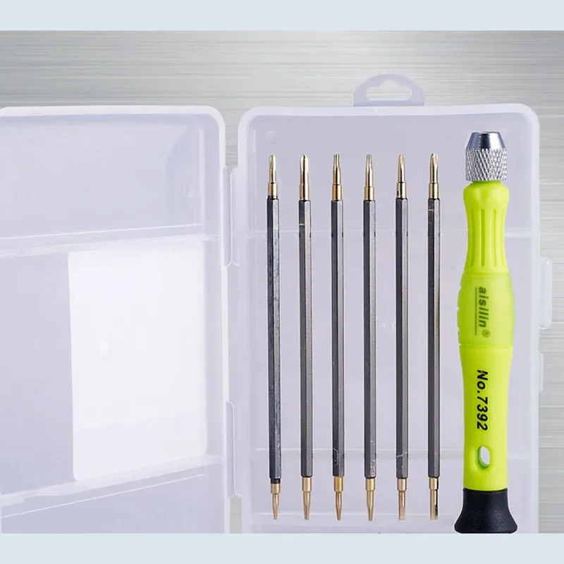 7 IN 1 Precision Magnetic Screwdriver Set Screw Driver Maintenance Tools Special 0.8 Star For Camera Phone Clock Watch Repair 73
7 IN 1 Precision Magnetic Screwdriver Set Screw Driver Maintenance Tools Special 0.8 Star For Camera Phone Clock Watch Repair 73