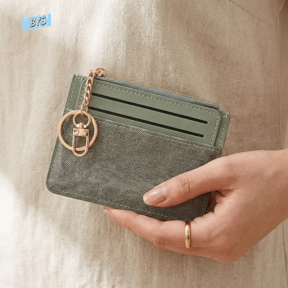 Cute PU Leather Woman Wallet Zipper Multi-card Slot Short Card Bag Multi-functional Storage Cartoon Card Holder Outdoor
Cute PU Leather Woman Wallet Zipper Multi-card Slot Short Card Bag Multi-functional Storage Cartoon Card Holder Outdoor