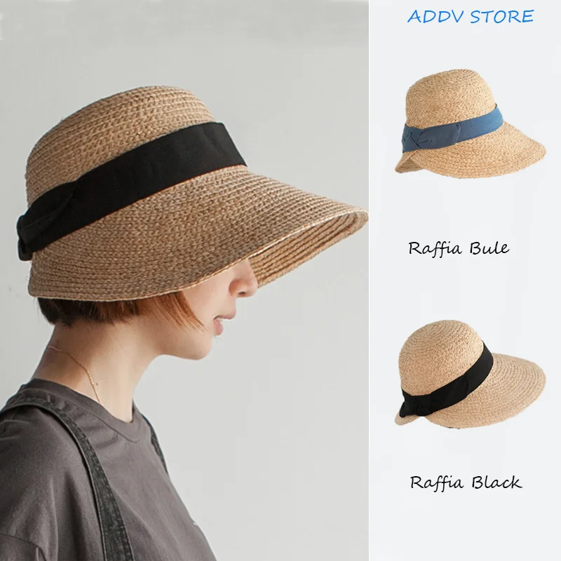 Spring/summer Raffia Back Brim Ribbon Straw Hat Foldable Beach Hat for Women Large-brimmed Sunscreen Sun Hat
Spring/summer Raffia Back Brim Ribbon Straw Hat Foldable Beach Hat for Women Large-brimmed Sunscreen Sun Hat