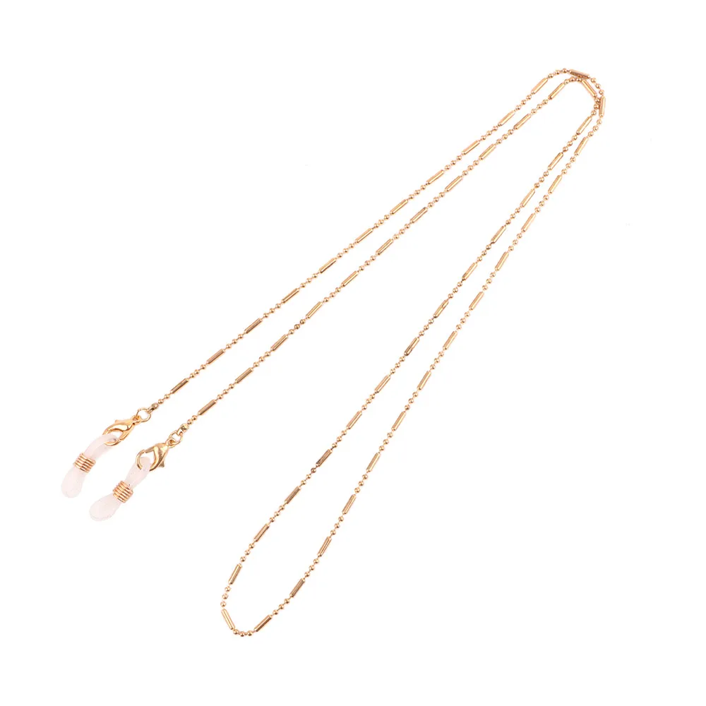 Simple Anti-lost Male Minimalist Alloy Female Sunglasses Lanyards Bead Mask Chains Mask Cord Holders Eyeglass Chain
Simple Anti-lost Male Minimalist Alloy Female Sunglasses Lanyards Bead Mask Chains Mask Cord Holders Eyeglass Chain