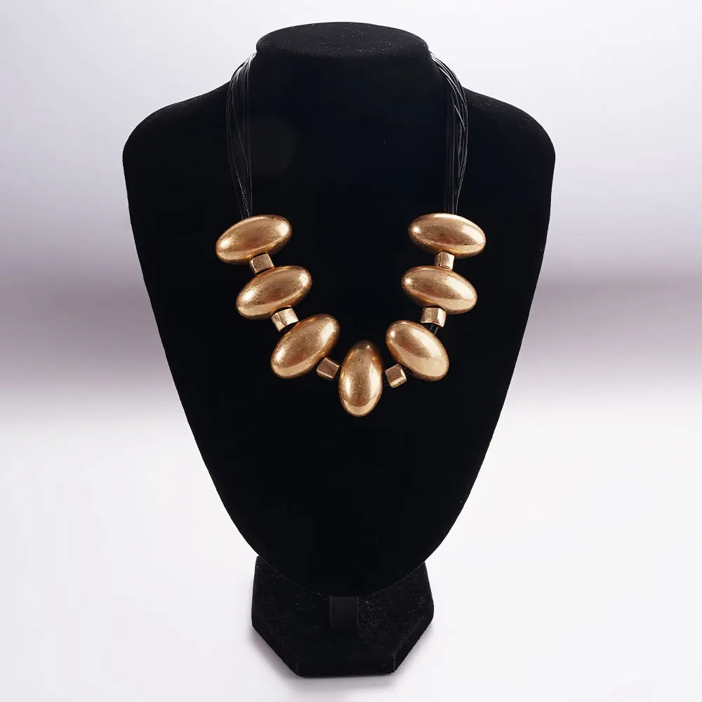 Vintage Exaggerated Bohemian-Style Necklace for Ladies Unique Jewelry Design Perfect Gift Item Banquet Runway Accessories
Vintage Exaggerated Bohemian-Style Necklace for Ladies Unique Jewelry Design Perfect Gift Item Banquet Runway Accessories