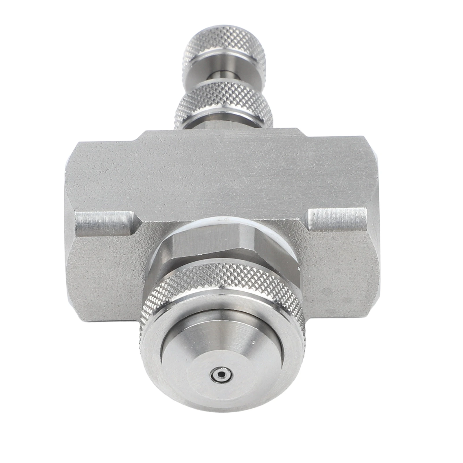 1/4 For BSPT Thread Air Atomizing Nozzle for Cooling Humidification and Misting Use Cone Spray Pattern Adjustable Flow Needle
1/4 For BSPT Thread Air Atomizing Nozzle for Cooling Humidification and Misting Use Cone Spray Pattern Adjustable Flow Needle