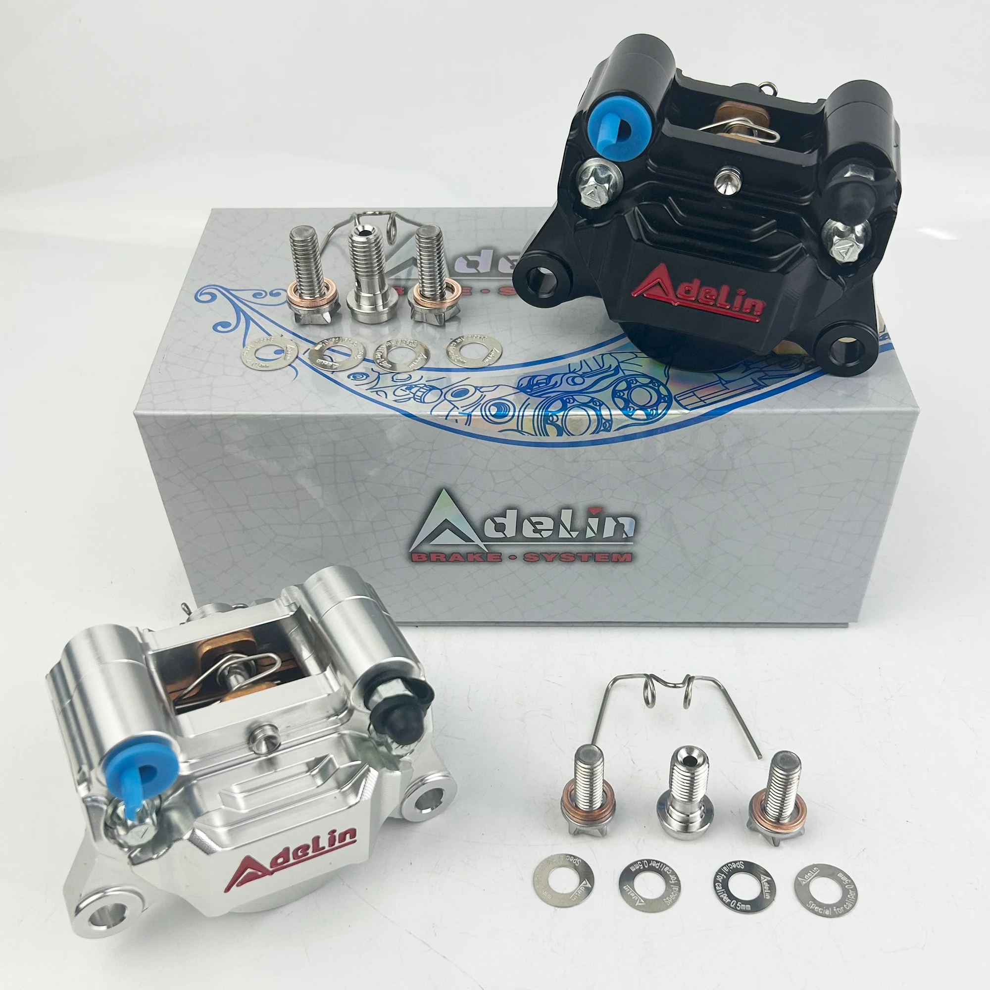 Adelin CNC ADL-28 motorcycle 34mm x 2 piston Rear brake calipers pump 84mm mounting for MSX125 NIU N1 BWS RS100 GTR M3
Adelin CNC ADL-28 motorcycle 34mm x 2 piston Rear brake calipers pump 84mm mounting for MSX125 NIU N1 BWS RS100 GTR M3