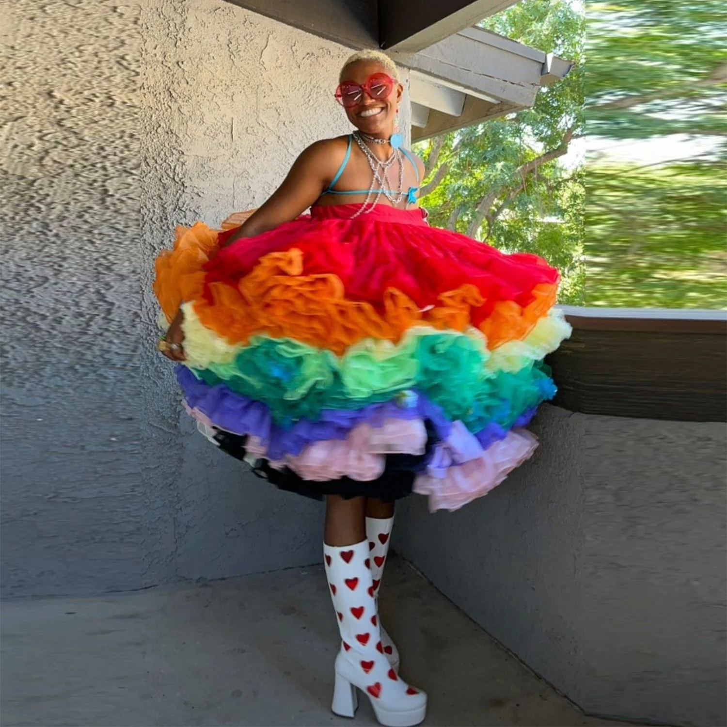 Gorgeous Extra Puffy Tutu Skirts Elastic Waist Ruffles Birthday Party Formal Skirt Custom Color And Size Women Gowns
Gorgeous Extra Puffy Tutu Skirts Elastic Waist Ruffles Birthday Party Formal Skirt Custom Color And Size Women Gowns