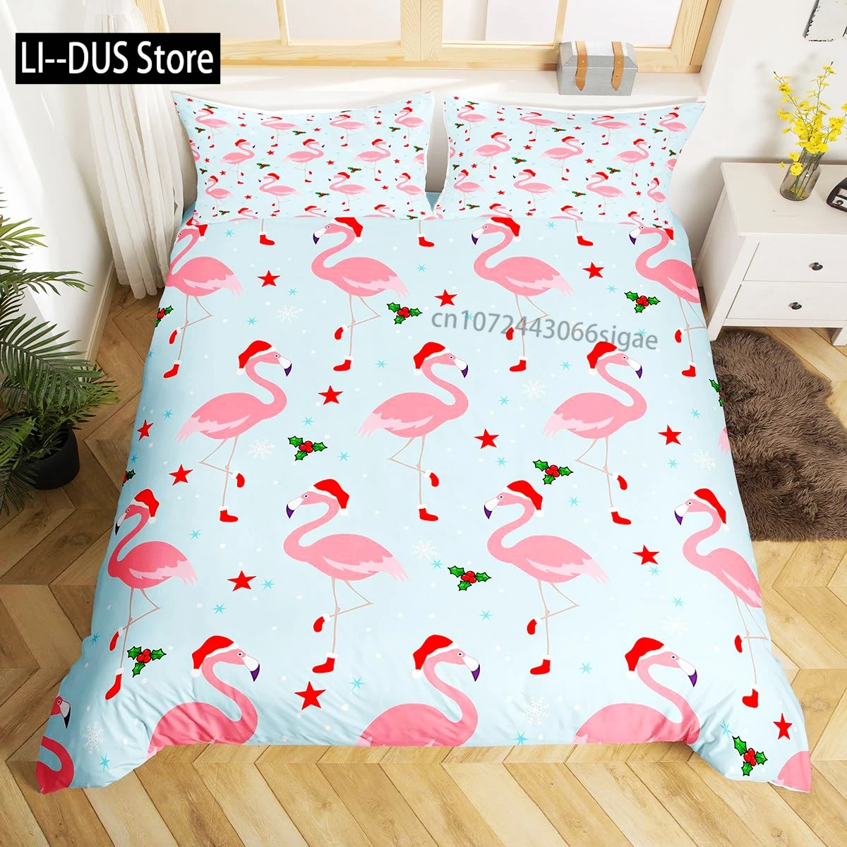 Pink Flamingo Comforter Cover Green Palm Leaves Printed Bedding Set Duvet Cover For Teen Boys Girls Women Full Queen King Size
Pink Flamingo Comforter Cover Green Palm Leaves Printed Bedding Set Duvet Cover For Teen Boys Girls Women Full Queen King Size