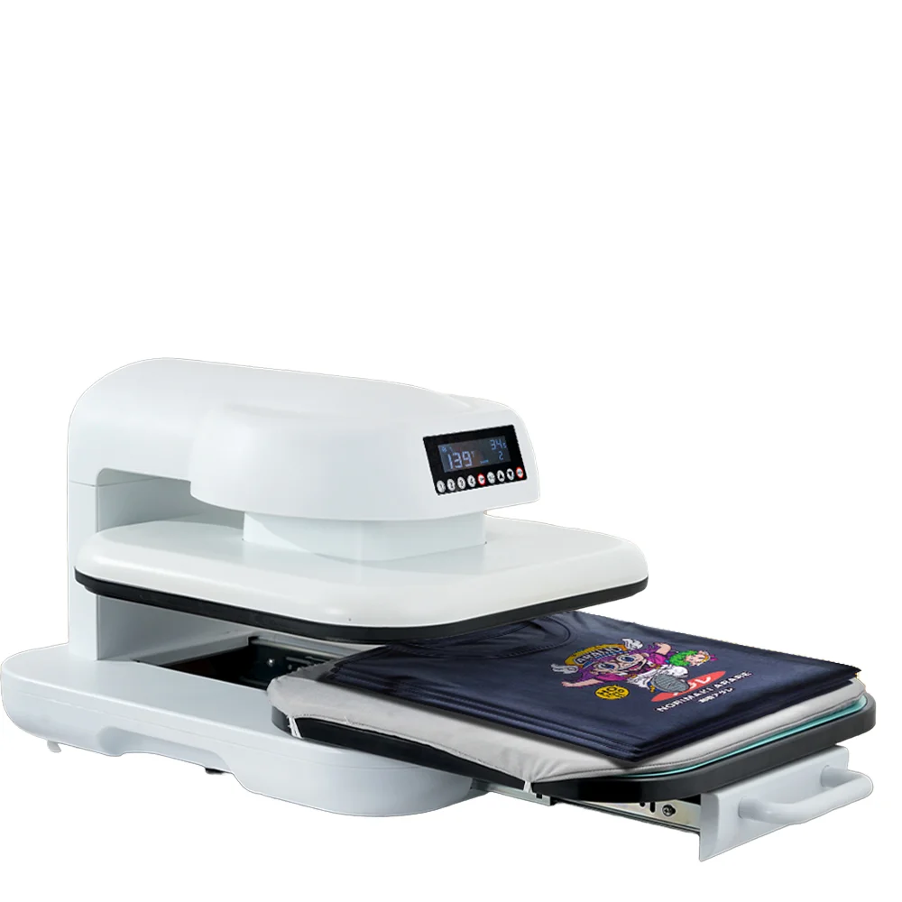 Best Selling Electric Auto Open Flatbed T-Shirt Heat Press Machine Automatic Grade with Logo Print for Garments
Best Selling Electric Auto Open Flatbed T-Shirt Heat Press Machine Automatic Grade with Logo Print for Garments