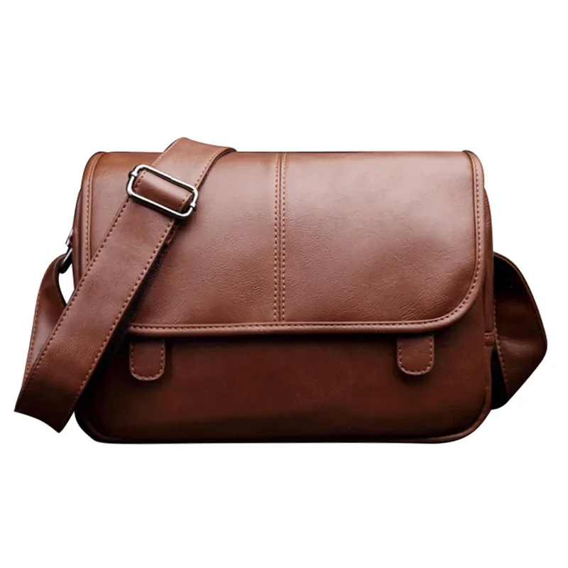 Fashion New Youth Men's Shoulder Bag Waterproof High Quality Leather Crossbody Bags for Men Simple Men's messenger Bag
Fashion New Youth Men's Shoulder Bag Waterproof High Quality Leather Crossbody Bags for Men Simple Men's messenger Bag