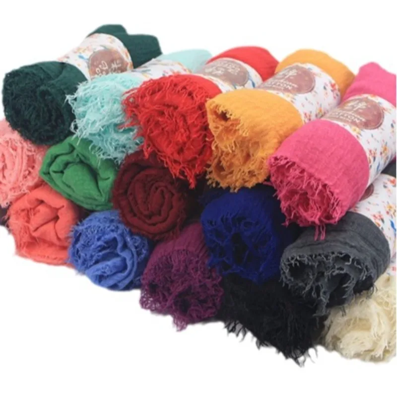 90*180CM Europe and The United States Solid Color Imitation Cotton and Linen Scarf Middle East Bandana Crepe Scarf
90*180CM Europe and The United States Solid Color Imitation Cotton and Linen Scarf Middle East Bandana Crepe Scarf