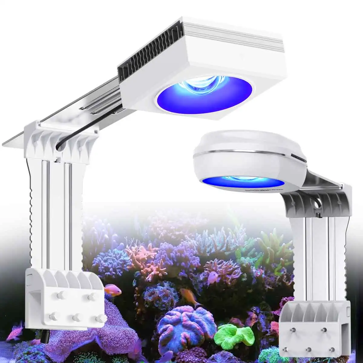PopBloom- WiFi Marine Aquarium Light Full Specturm, Smart Saltwater LED Aquarium Lamp for Marine Reef Fish Tank, Include Mount
PopBloom- WiFi Marine Aquarium Light Full Specturm, Smart Saltwater LED Aquarium Lamp for Marine Reef Fish Tank, Include Mount