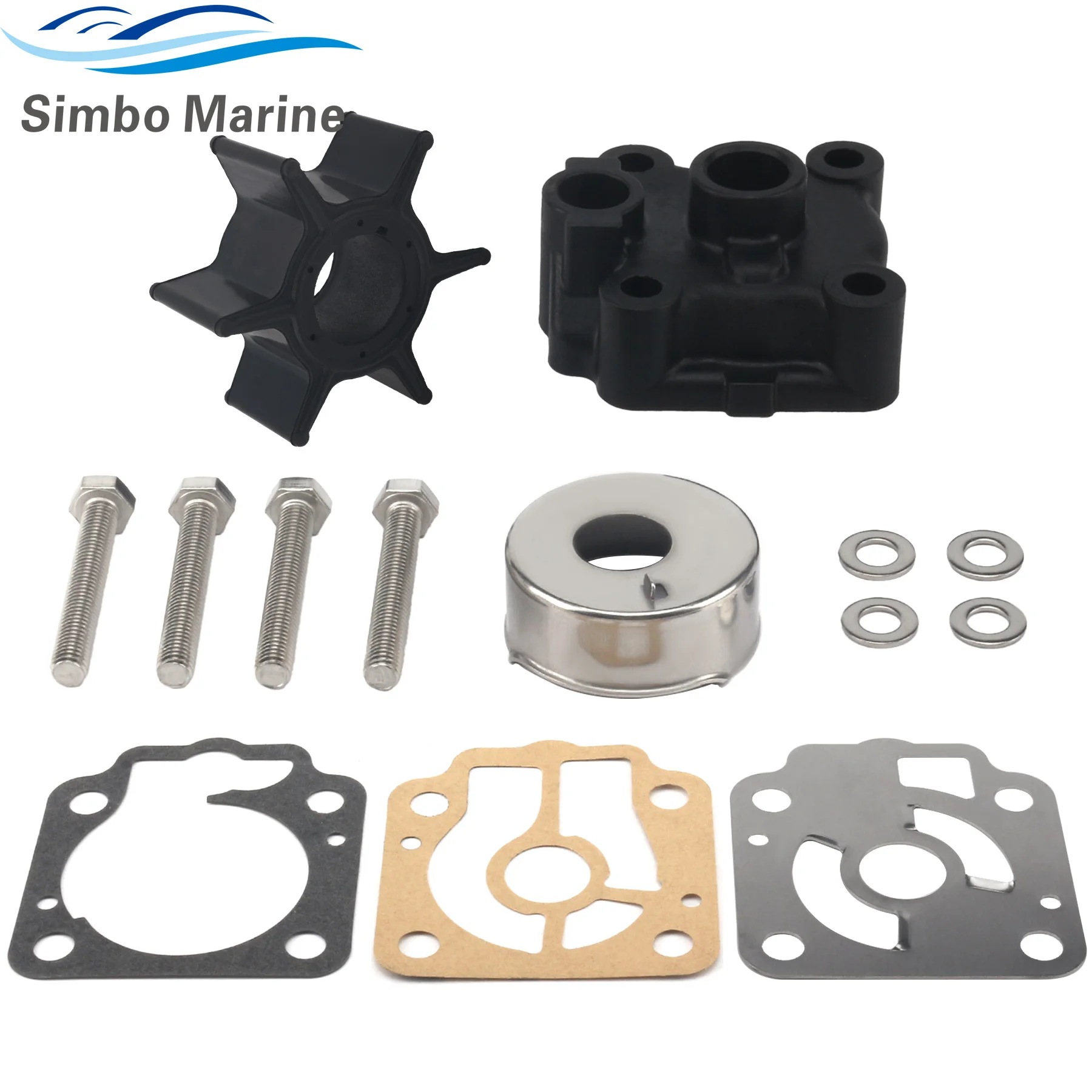 Outboard Water Pump Impeller Repair W/ Housing 3T5-87322-1 Fits for Nissan Tohatsu 40HP 50HP Engines 3T5-87322-2 3T5-87322-0
Outboard Water Pump Impeller Repair W/ Housing 3T5-87322-1 Fits for Nissan Tohatsu 40HP 50HP Engines 3T5-87322-2 3T5-87322-0